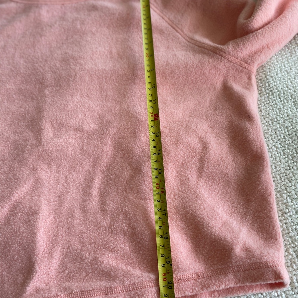 Mile(s) by Madewell Peach Cozy Crop Sweatshirt - Picture 9 of 9